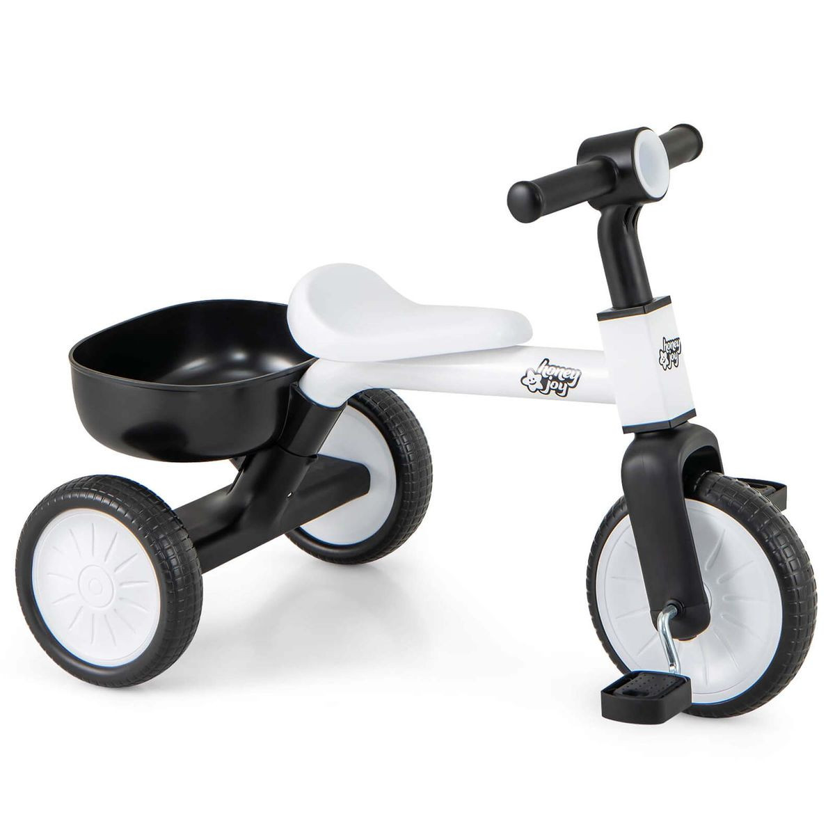 Honeyjoy 2-In-1 Kids' Auxiliary Tricycle product image