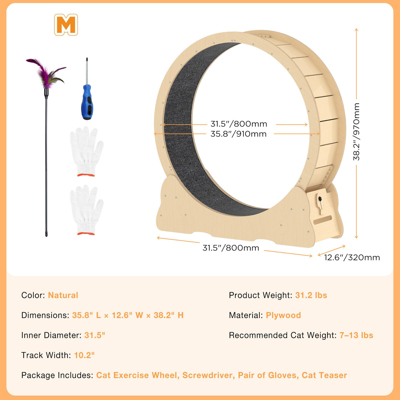 Cat Exercise Wheel  product image