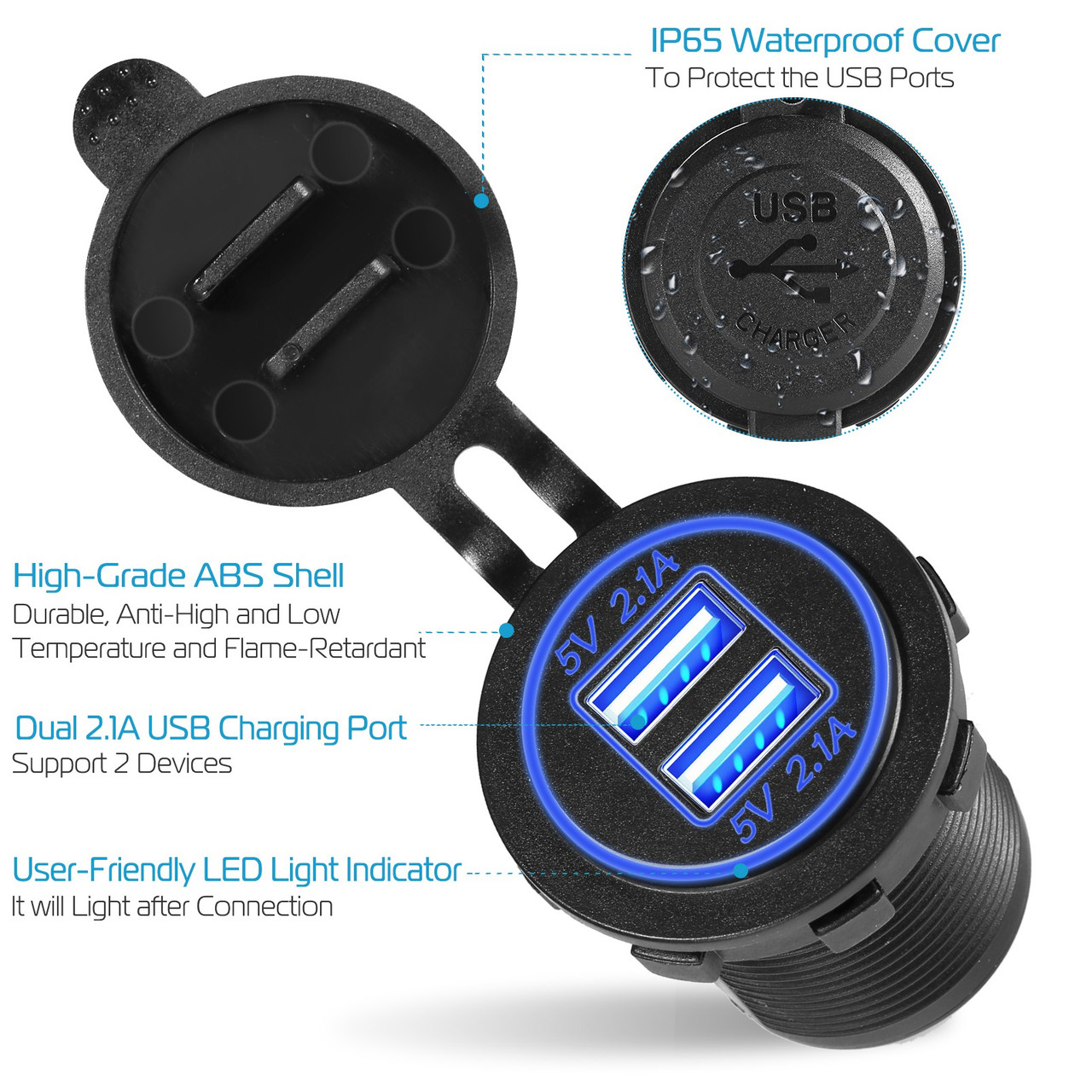 Dual USB Car Charger  product image
