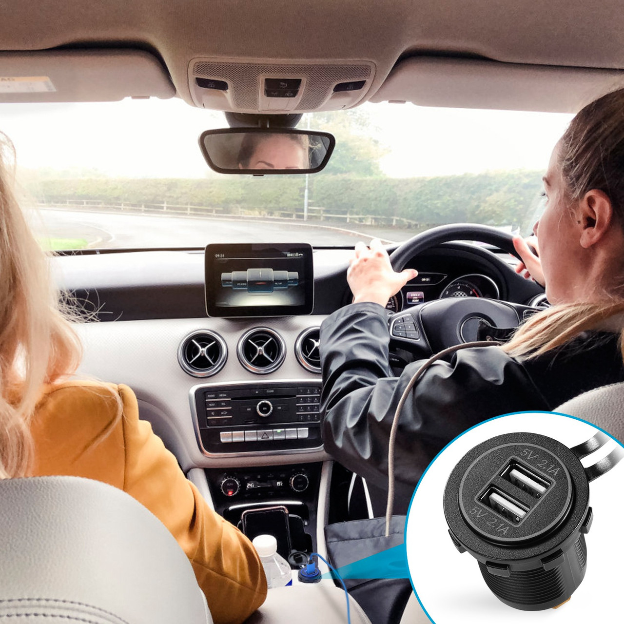 Dual USB Car Charger  product image