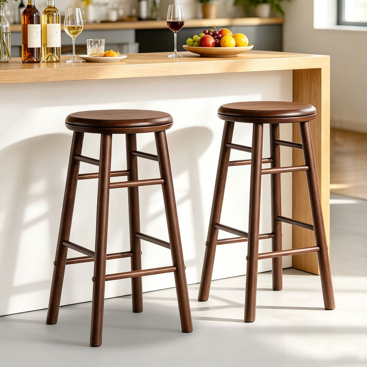 Swivel Bar Stools (2- or 4-Pack) product image