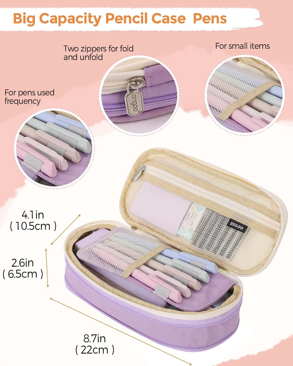 Macaron Stationery Set (44 Pieces) product image