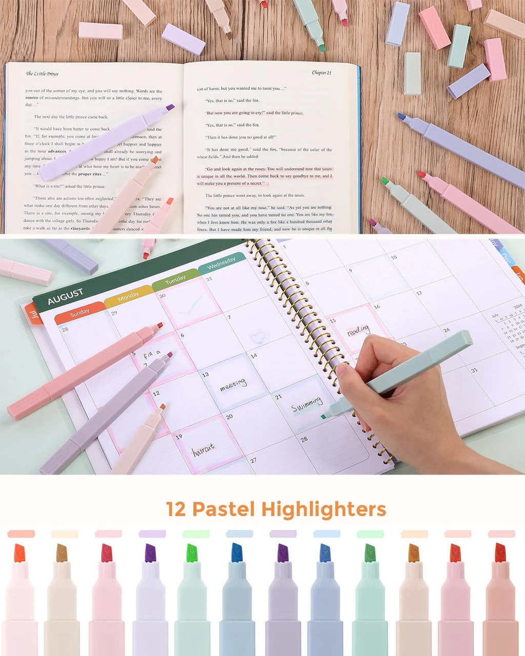 Macaron Stationery Set (44 Pieces) product image