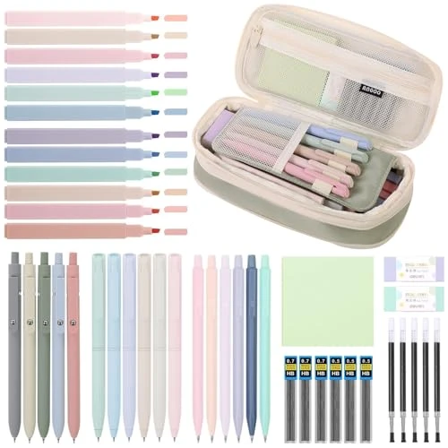 Macaron Stationery Set (44 Pieces) product image