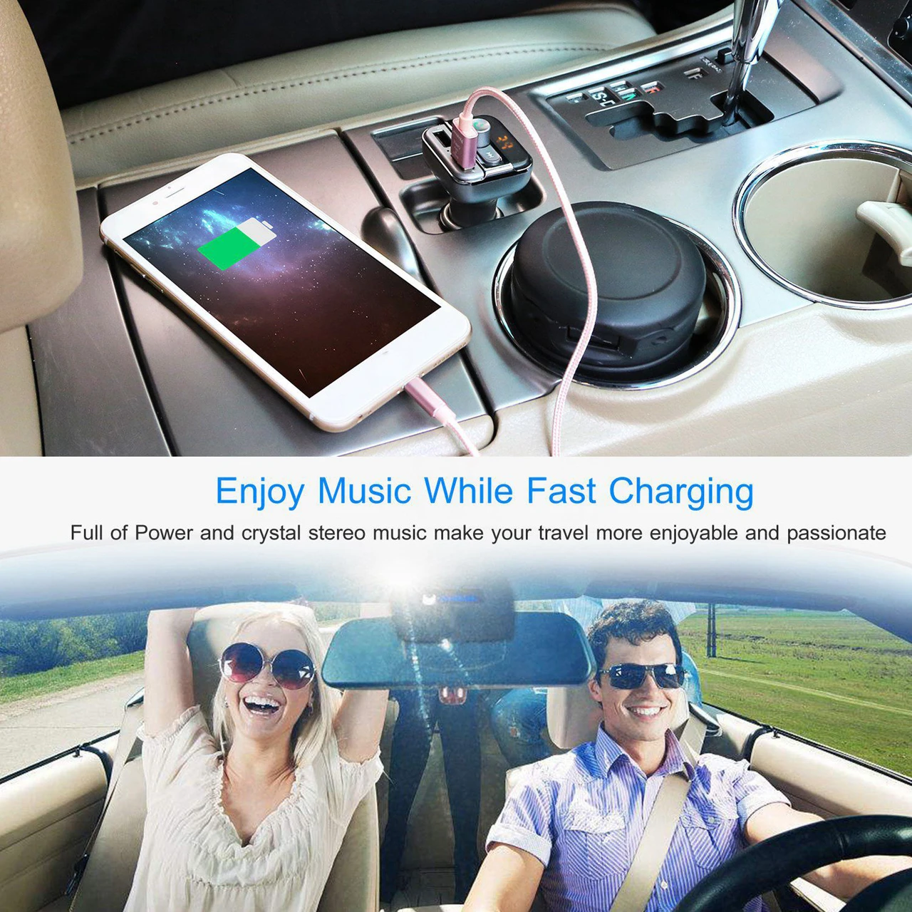 Wireless Car FM Transmitter product image