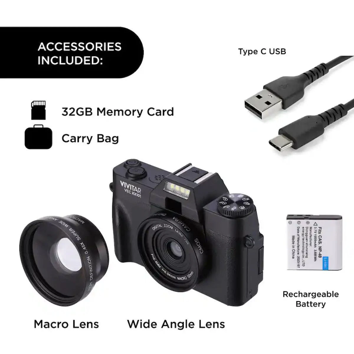 Vivitar 4K Digital Camera  product image
