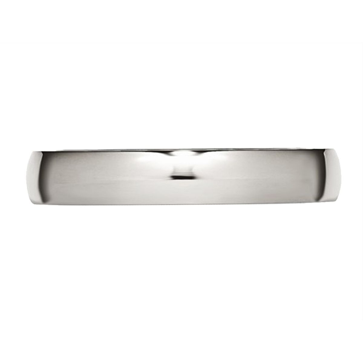 Unisex 4mm Chisel Comfort Fit Titanium Wedding Band product image