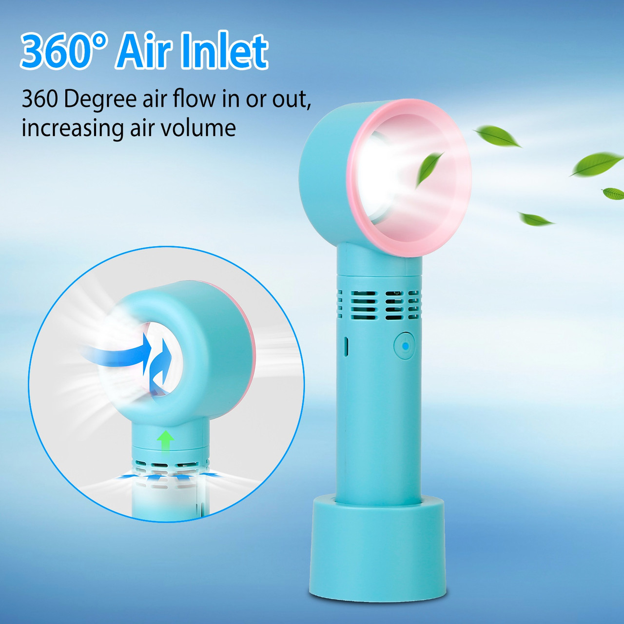 Portable Handheld Bladeless Fan product image