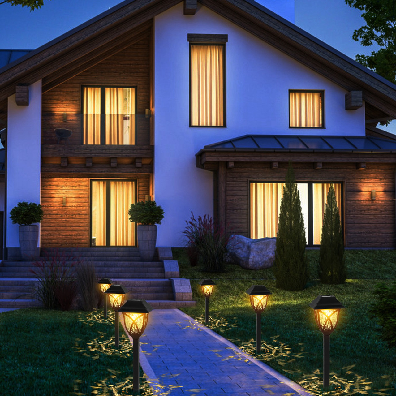Solar Garden Stake Light (6-Pack) product image