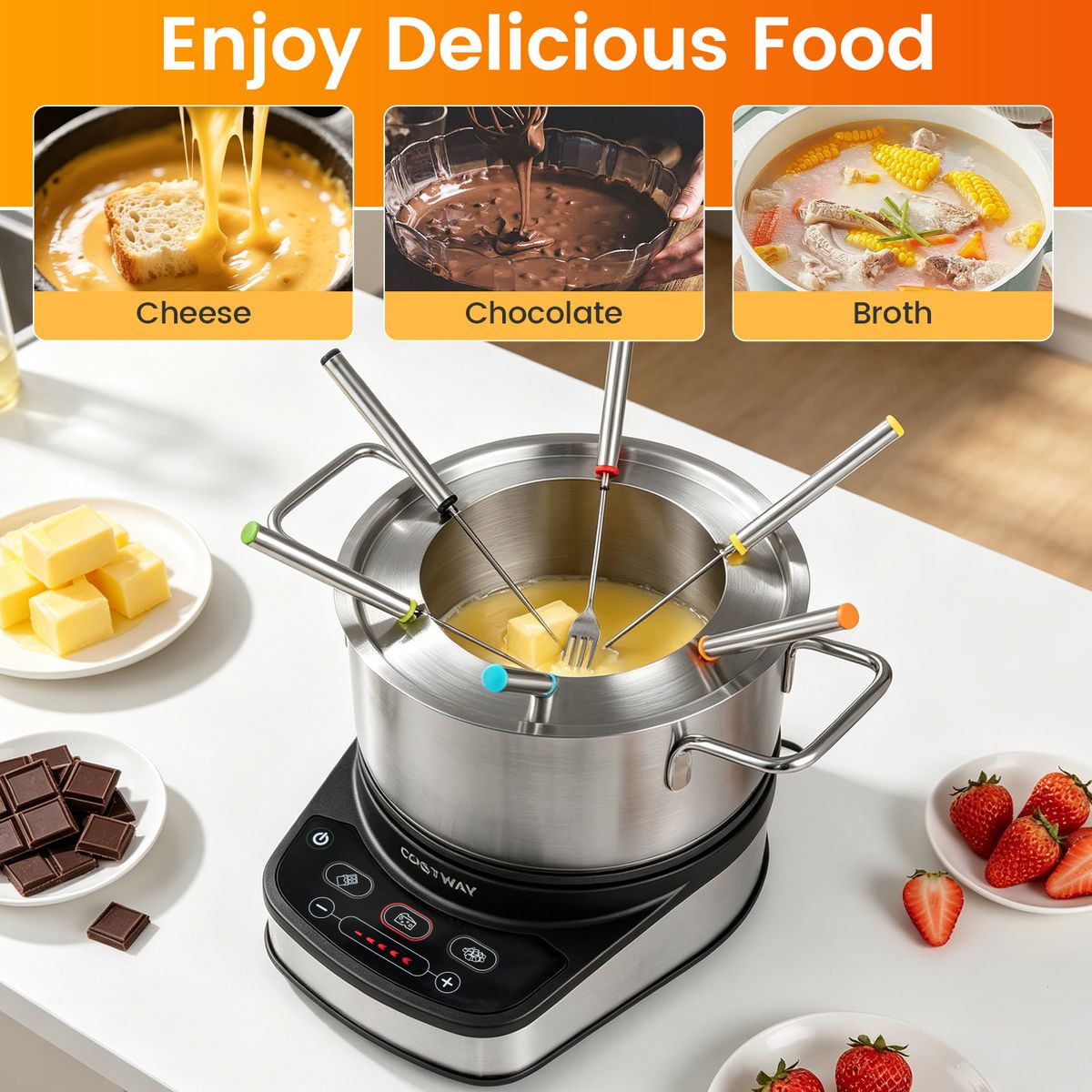 Electric Fondue Pot Set  product image