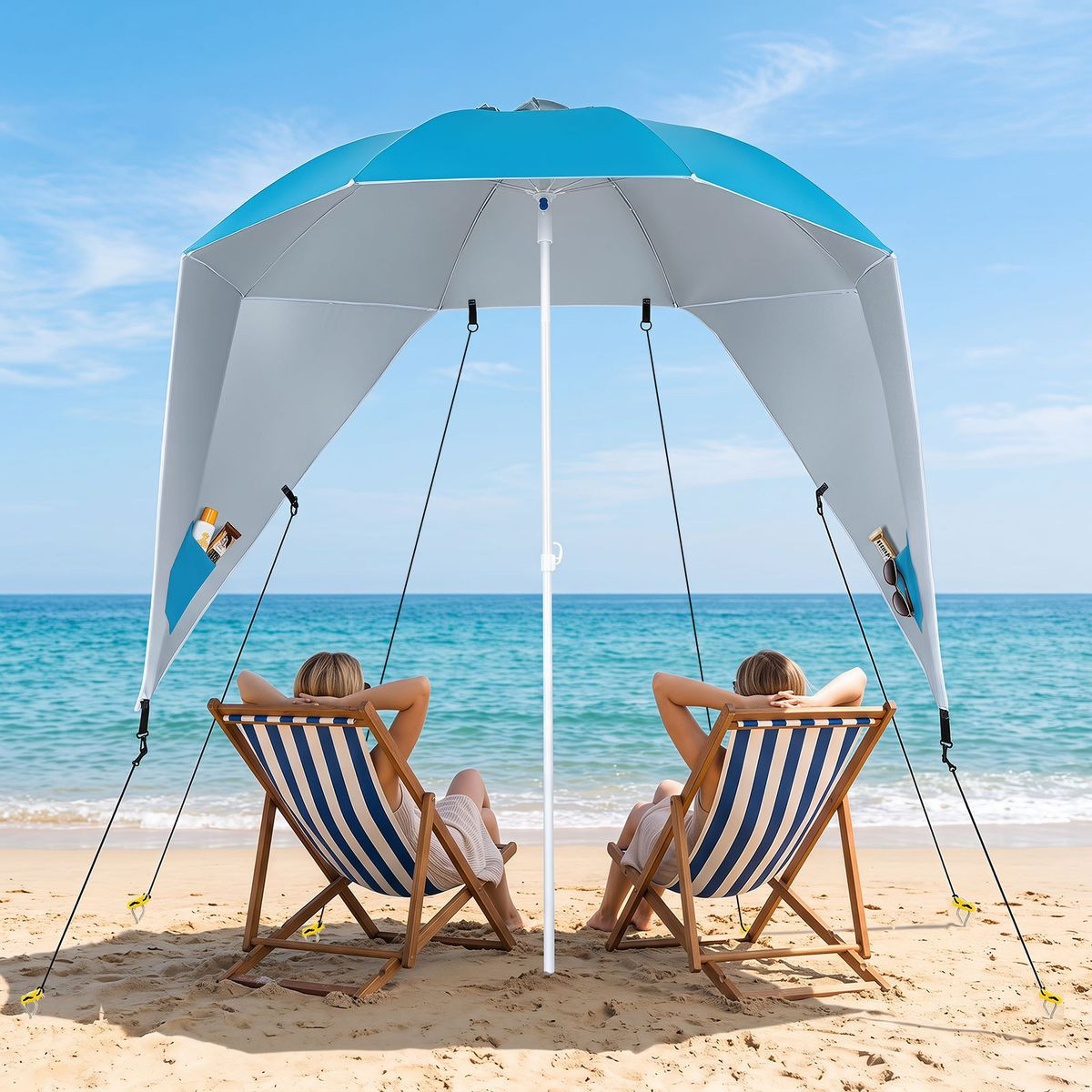2-In-1 Beach Shelter Umbrella  product image