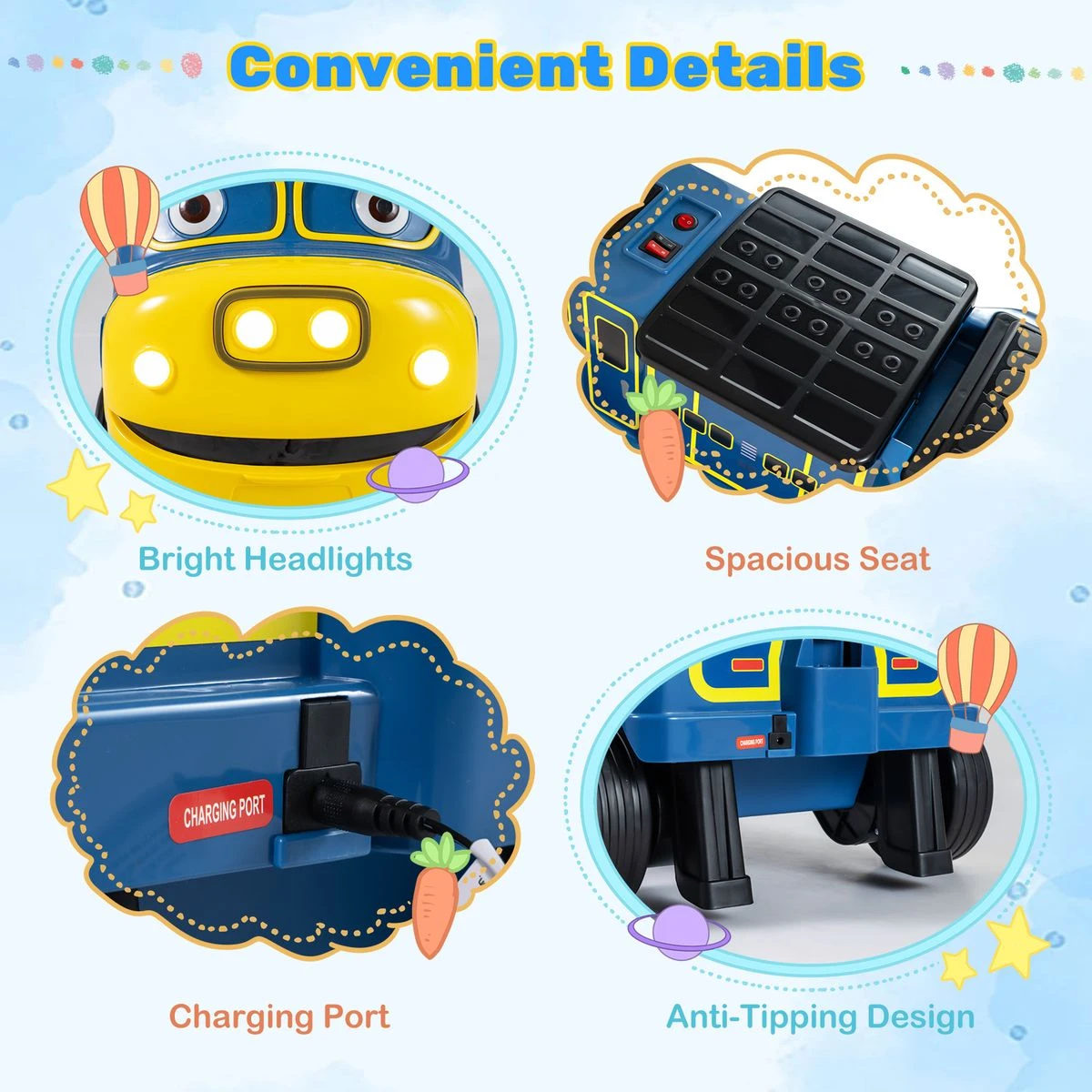 Chuggington 2-Seat Electric Ride-On Train product image