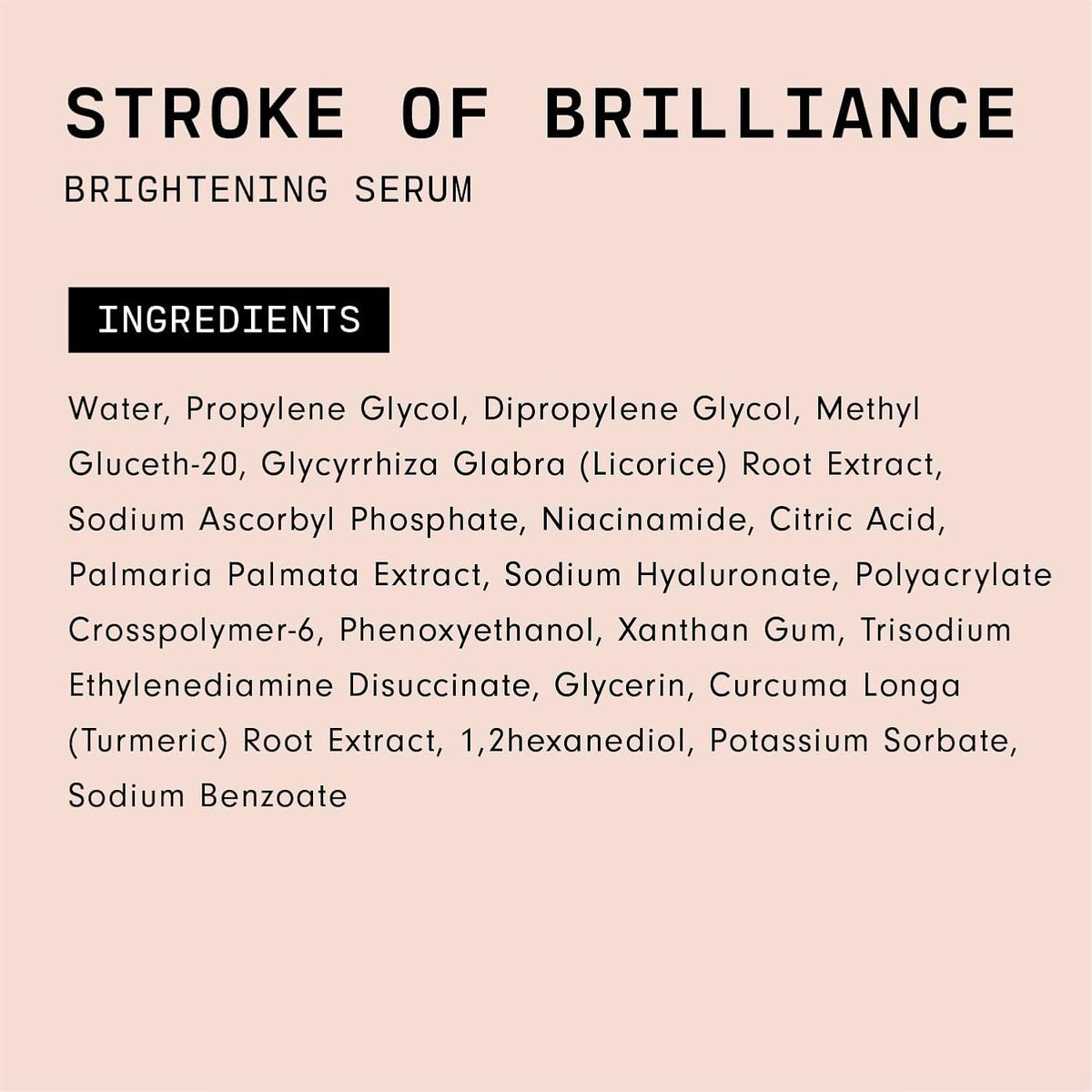 Versed Stroke Of Brilliance Brightening Serum product image