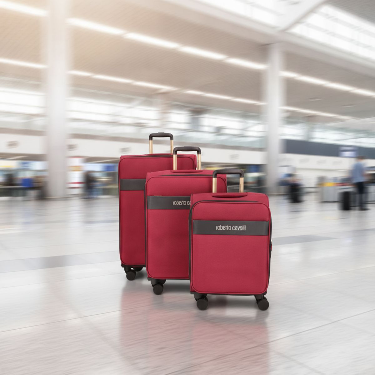 ROBERTO CAVALLI Softside Spinner Luggage (3 Piece Set) product image
