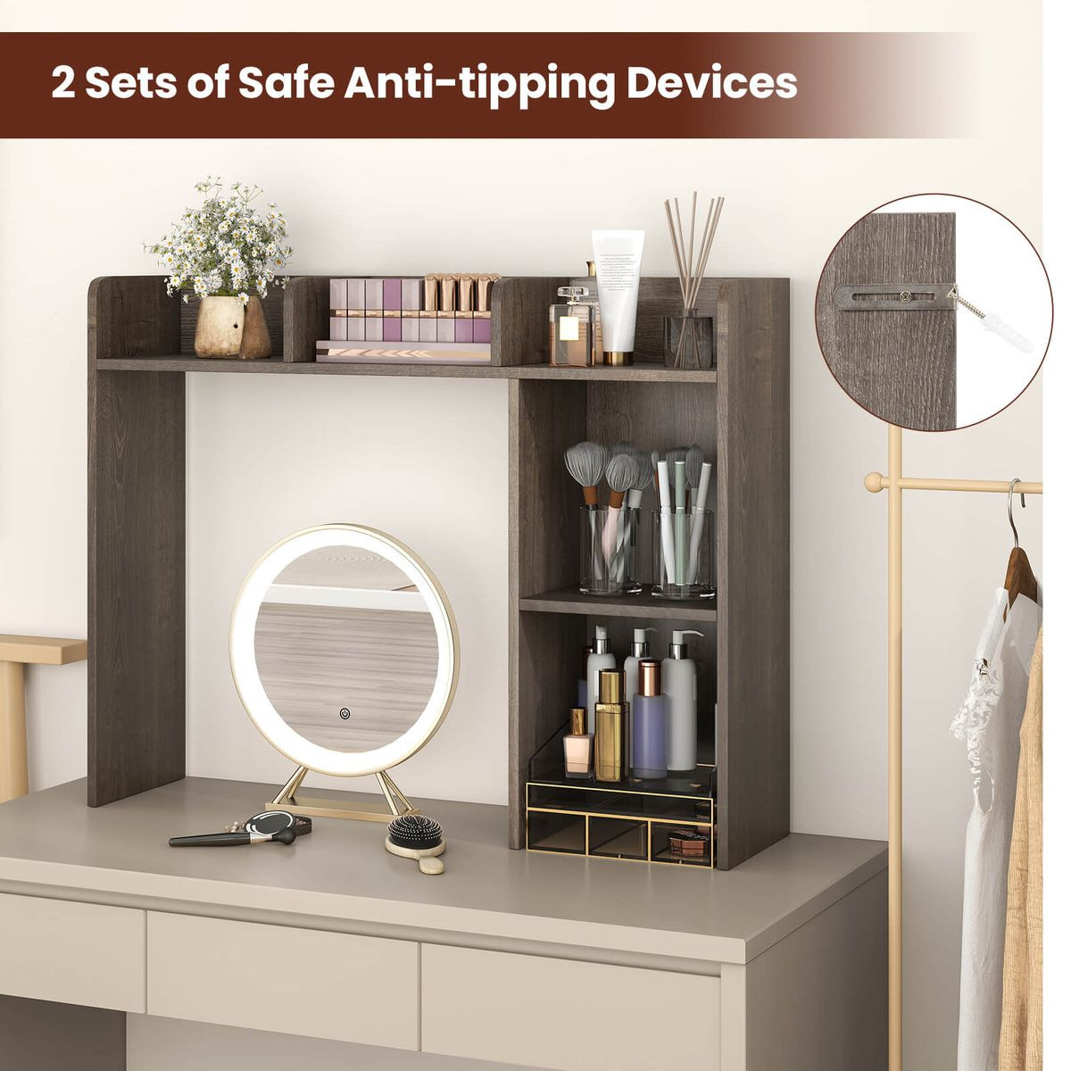  Desktop Bookshelf Storage Organizer  product image