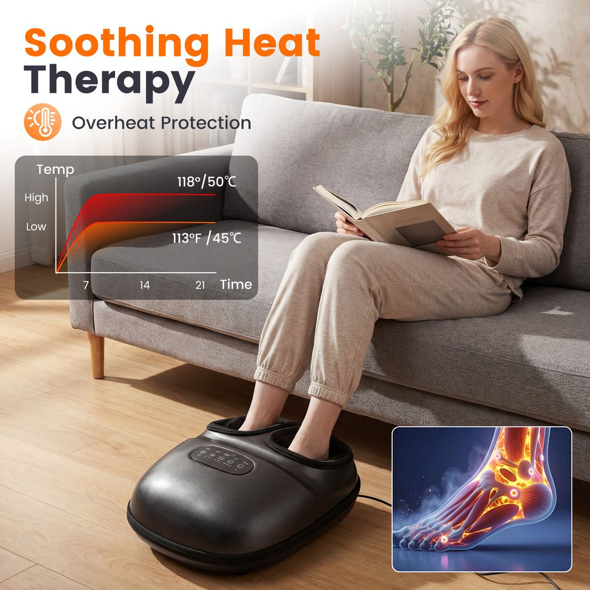 Shiatsu Foot Massager Machine product image