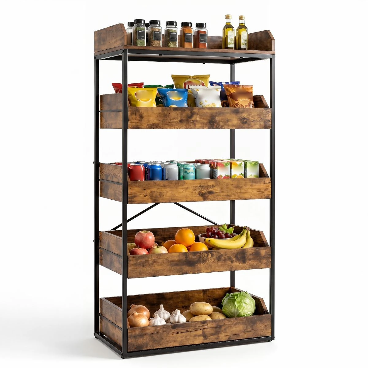 5-Tier Food Storage Rack product image