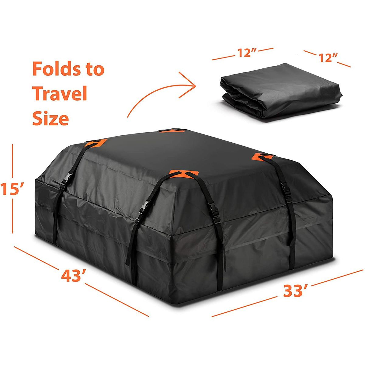 Foldable Rooftop Waterproof Cargo Bag product image