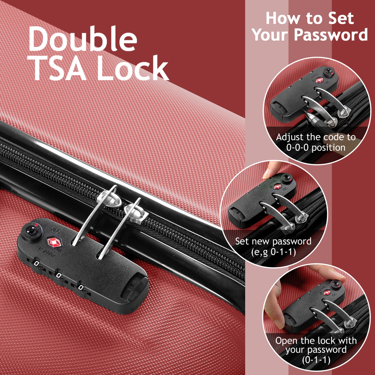 4-in-1 Suitcase Set product image
