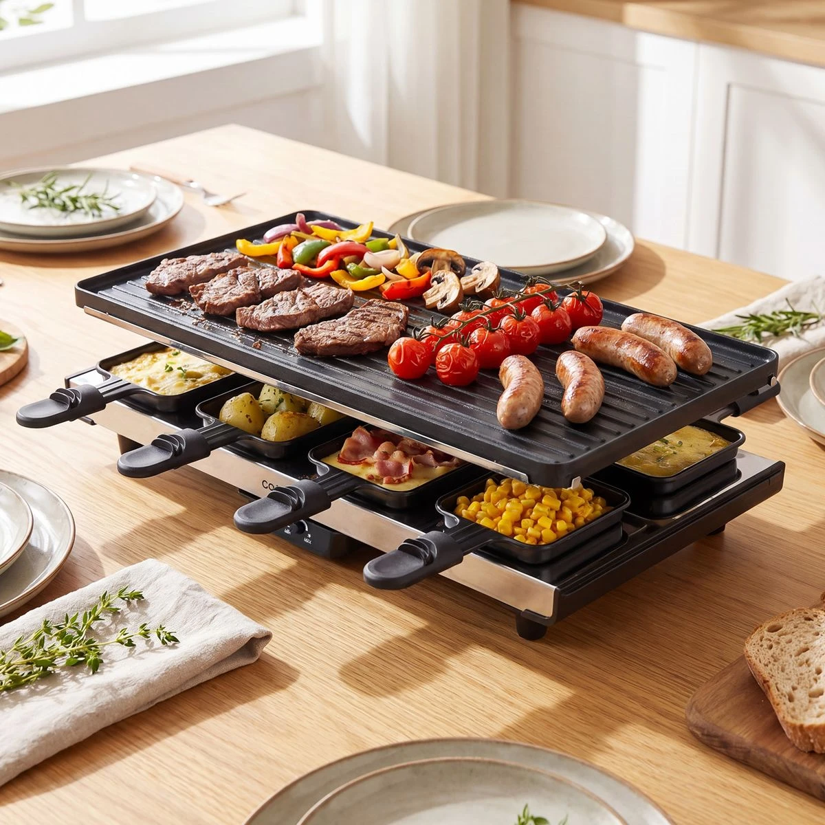 2-in-1 Raclette Grill  product image