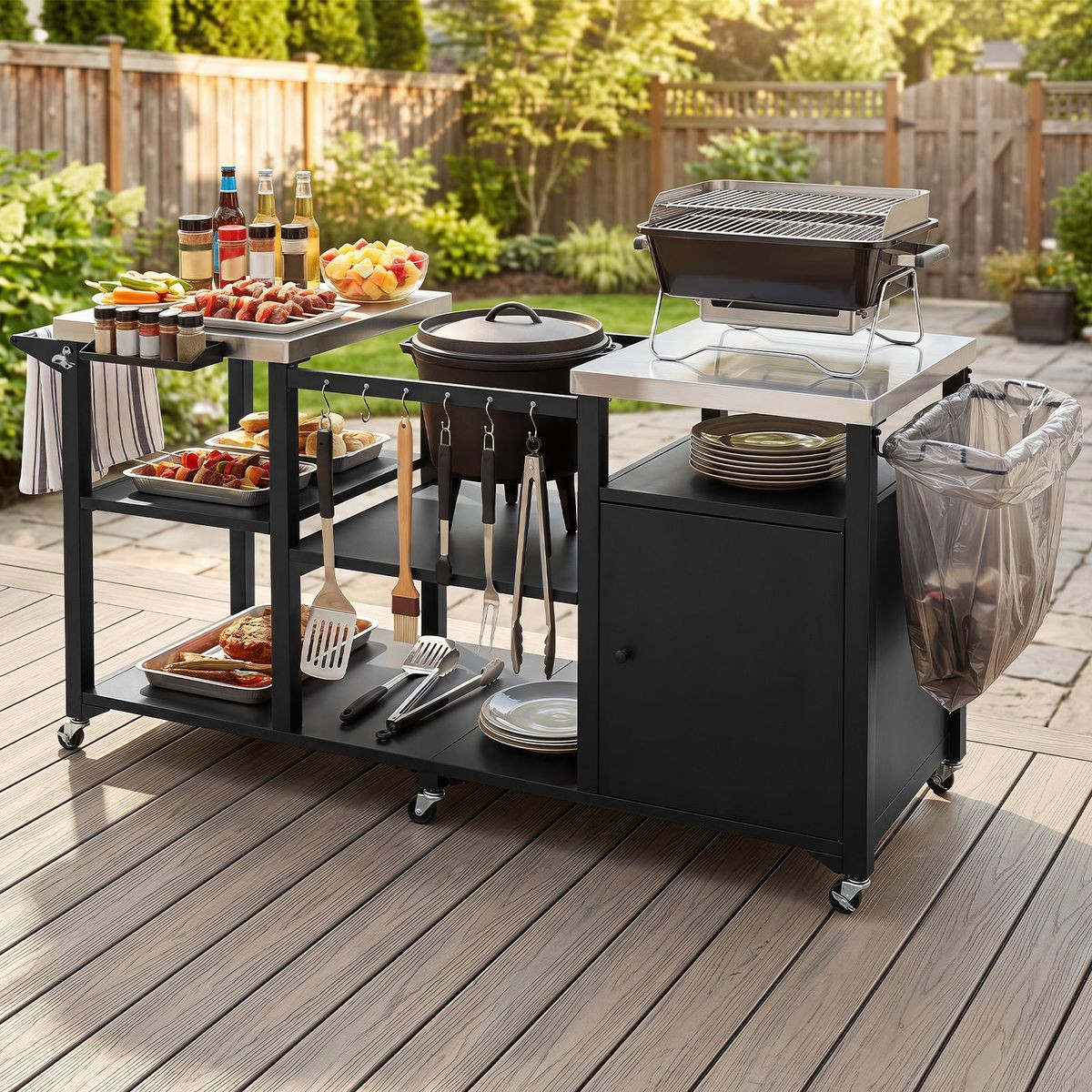 Outdoor Grill Cart  product image
