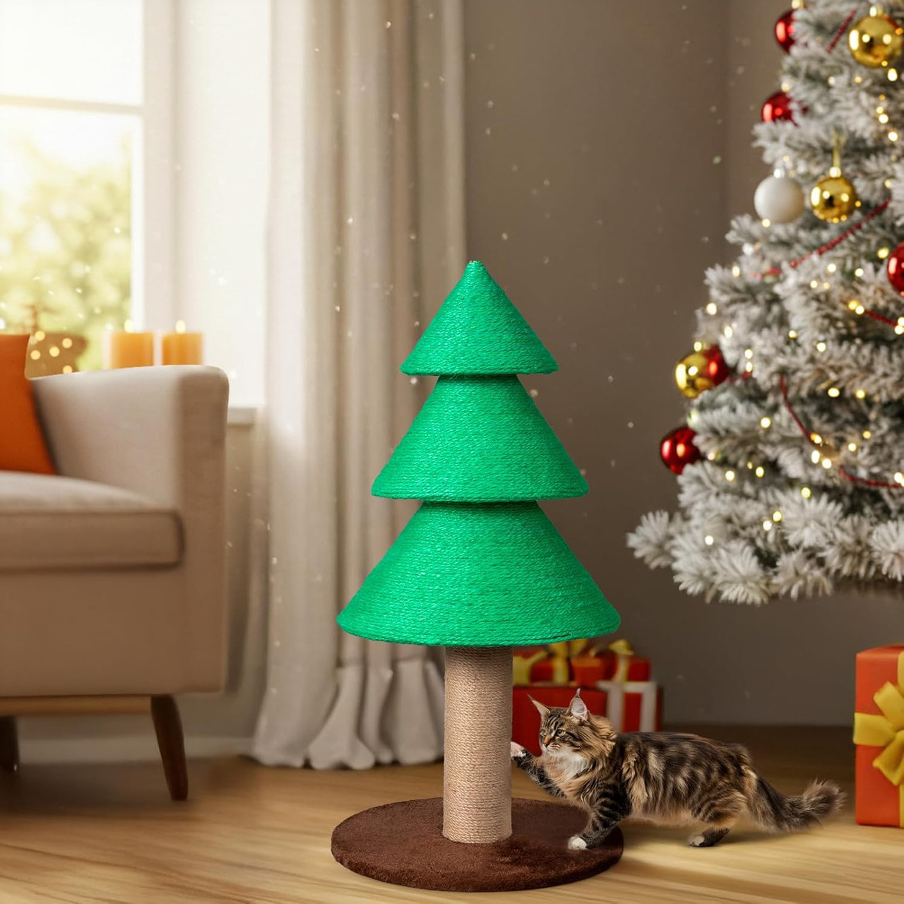 Christmas Tree Cat Scratcher product image