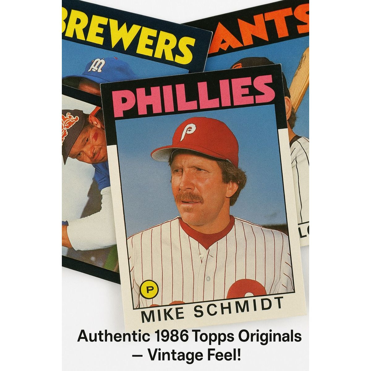 1986 Vintage Baseball Cards – Surprise 10 Pack (Original Topps Collection) product image