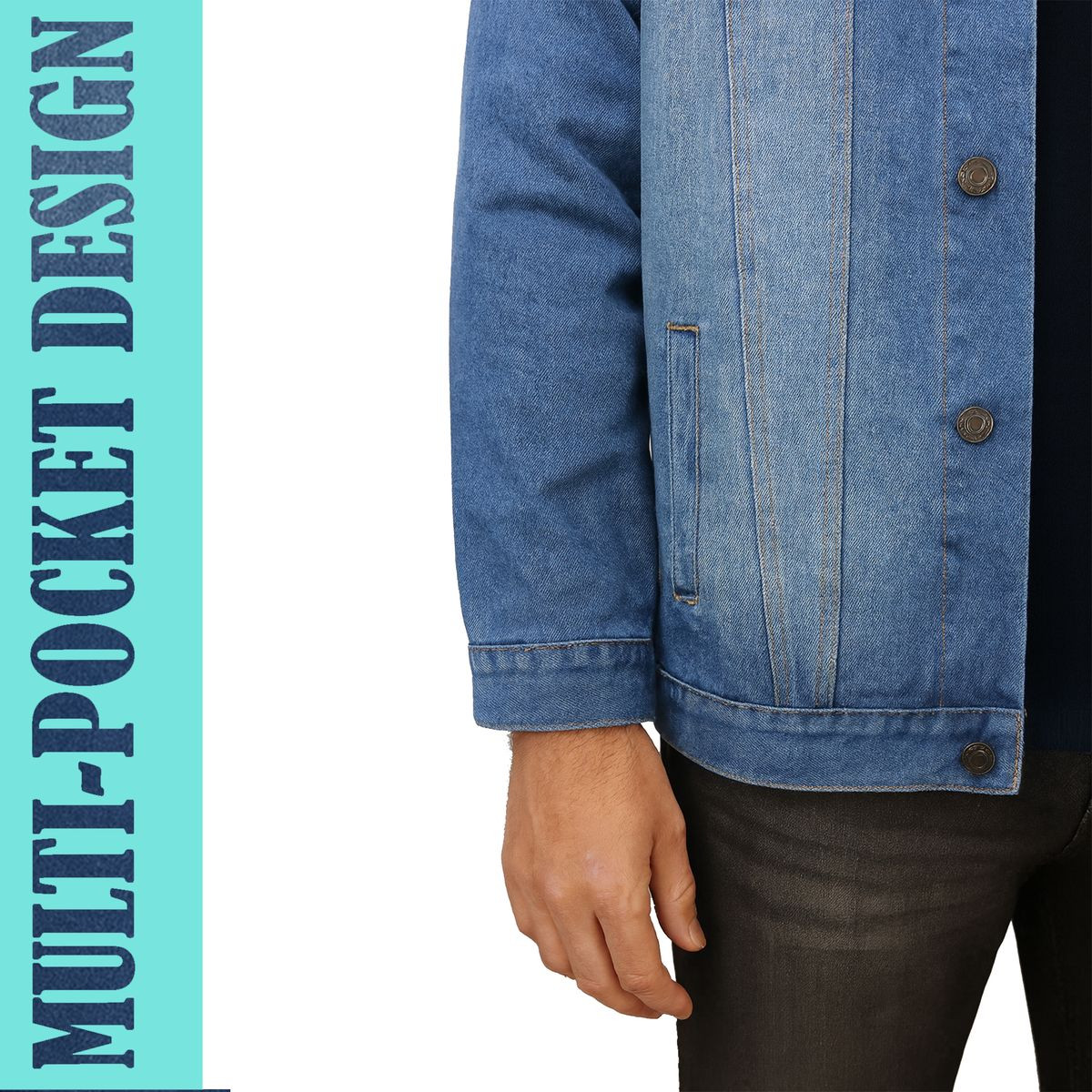 Men’s Regular Fit Classic Denim Jackets (S-2XL) product image