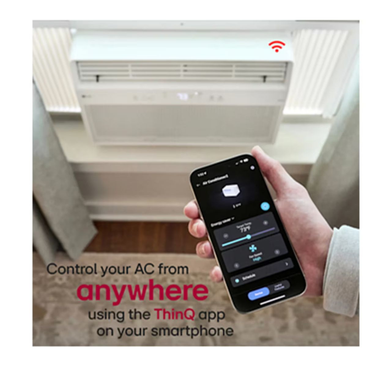 LG 8,000 BTU 115V Electronic Smart WAC with Remote product image