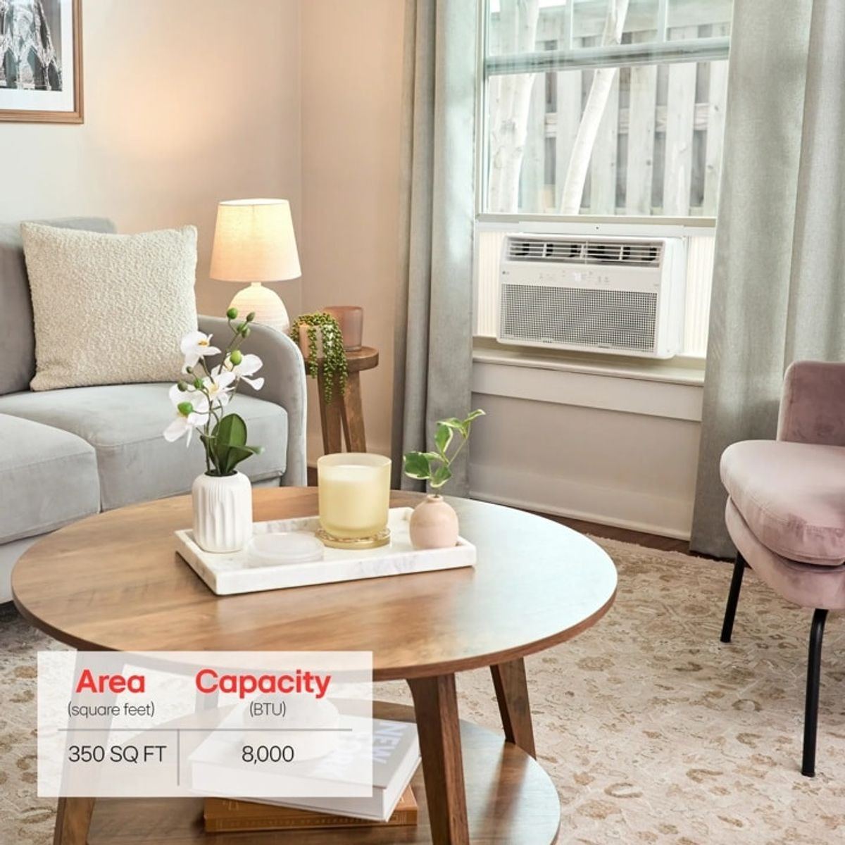 LG 8,000 BTU 115V Electronic Smart WAC with Remote product image
