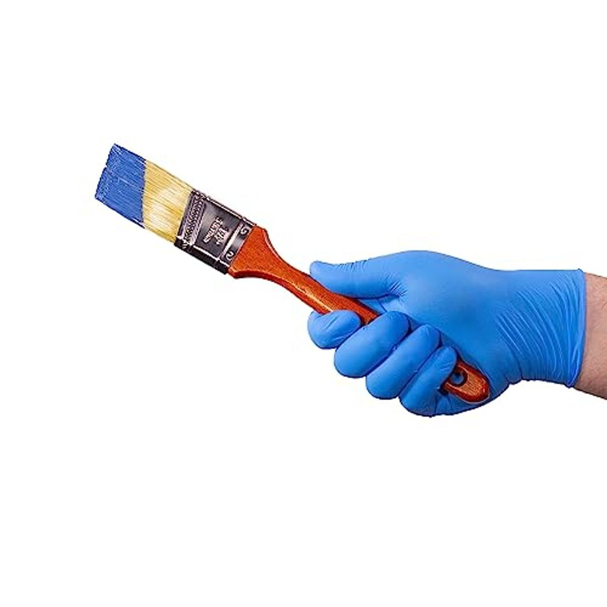 X3 Nitrile Disposable Industrial-Grade Gloves (Medium) product image