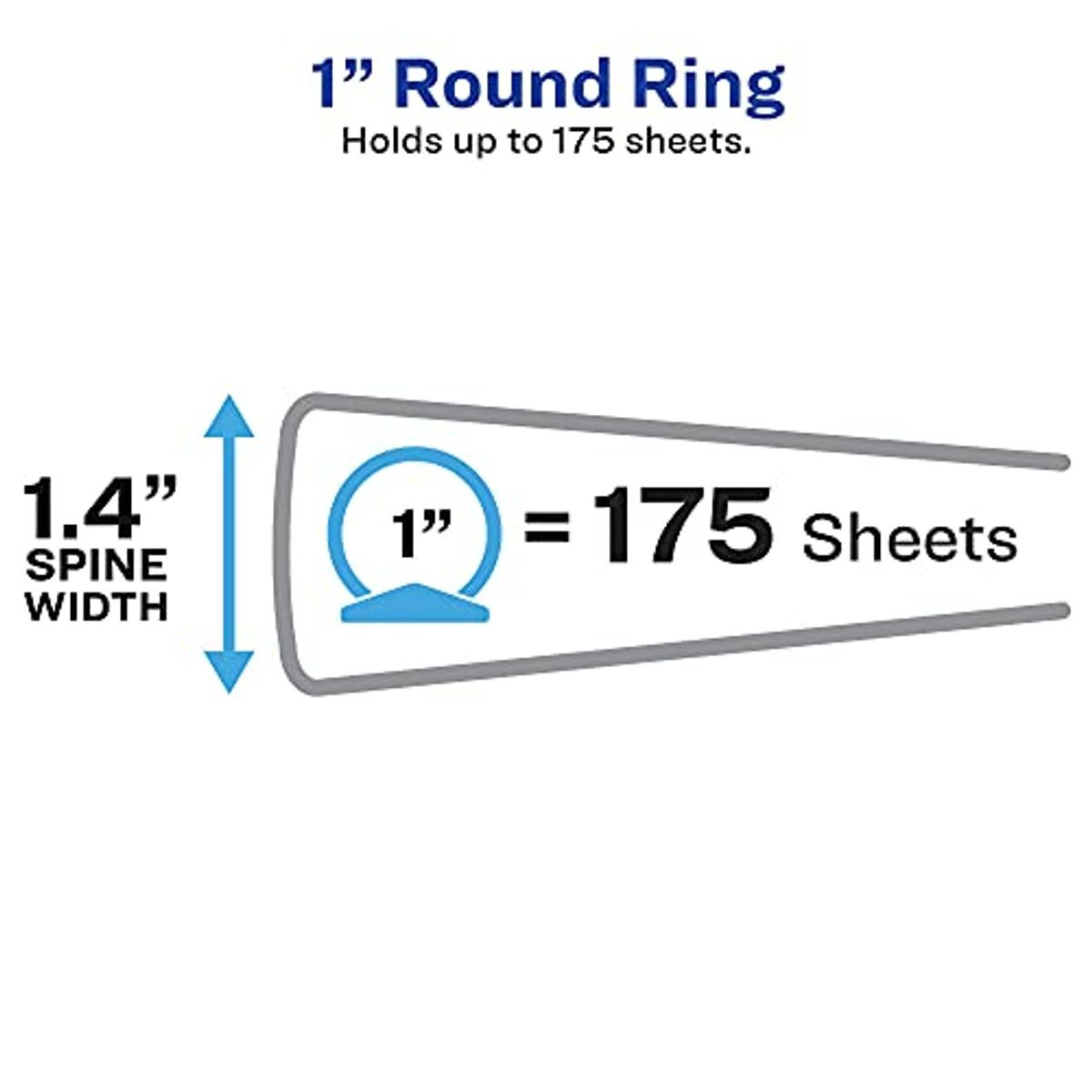 Avery Flexible View 3-Ring Binder  product image