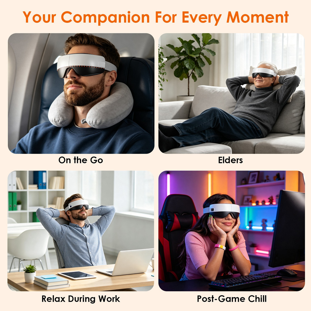 Voice Control Eye Massager product image