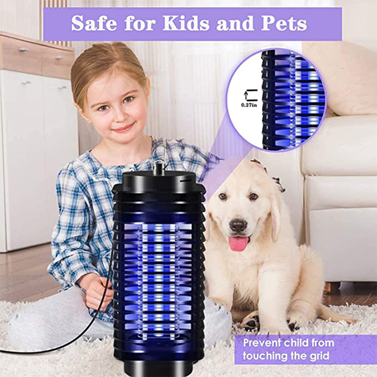 Electric Bug Zapper for Indoor and Outdoor Use product image Electric Bug Zapper for Indoor and Outdoor Use product image
