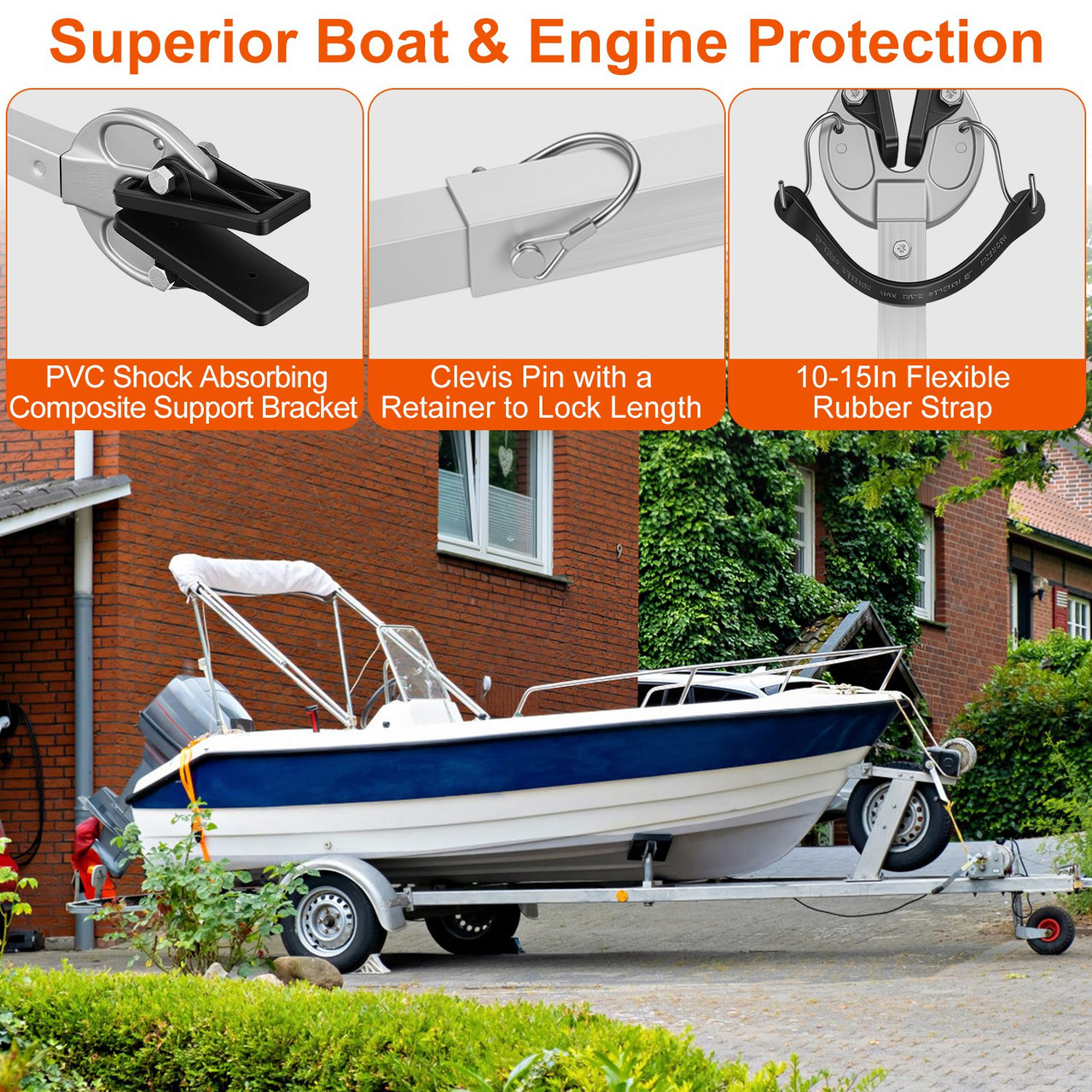 Adjustable Boat Transom Saver product image