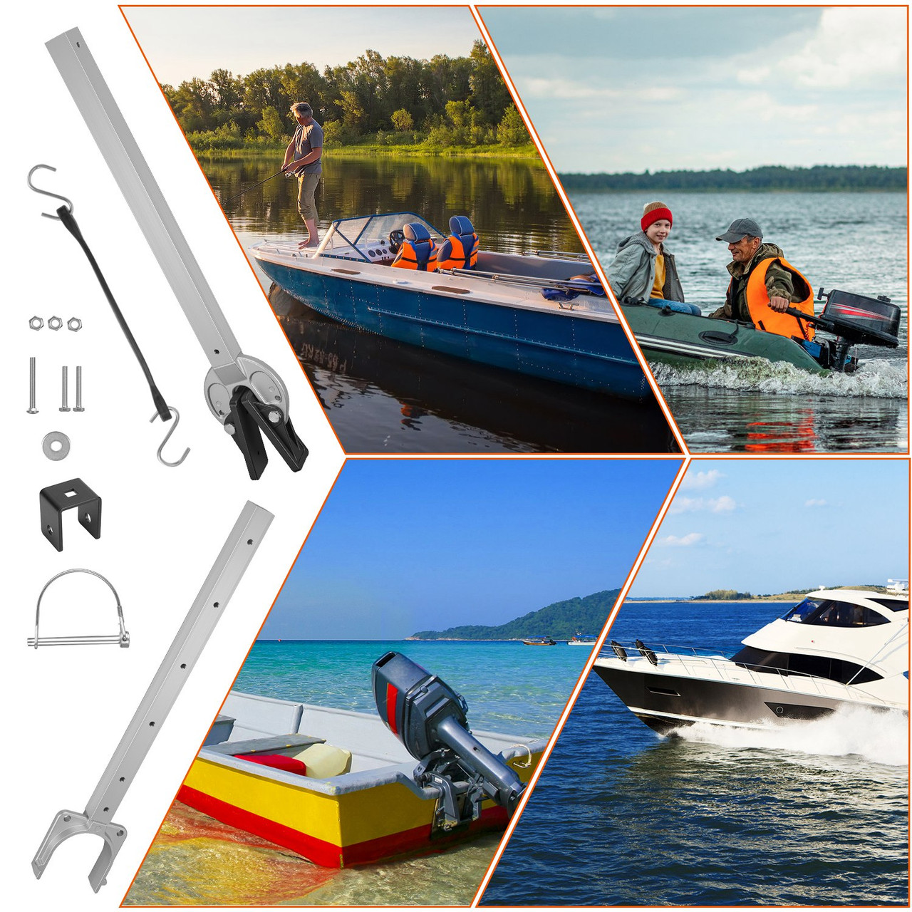 Adjustable Boat Transom Saver product image