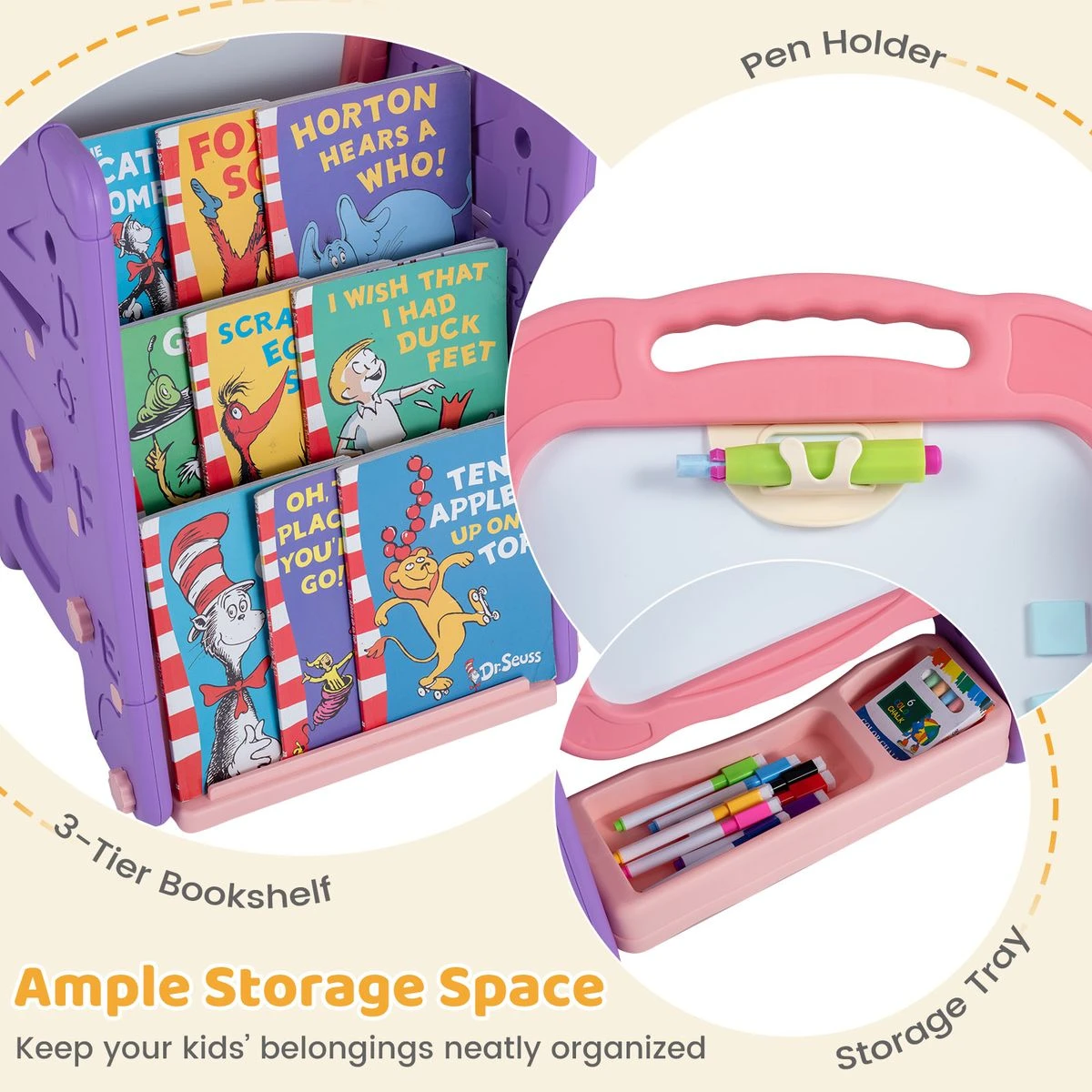 3-in-1 Kids' Art Easel  product image