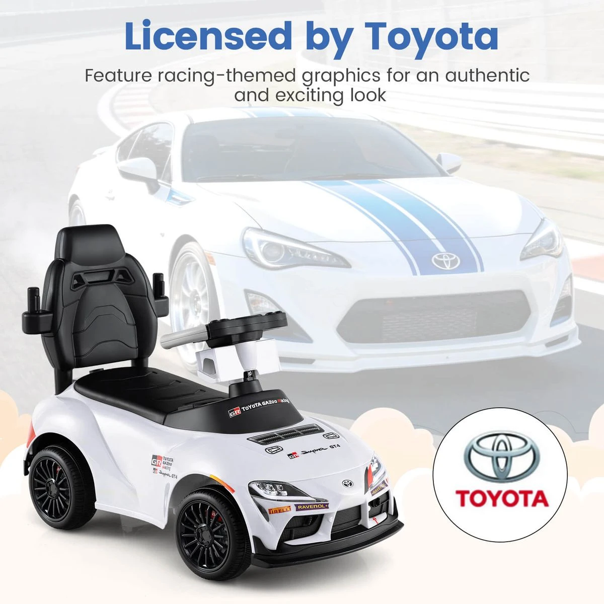 Toyota Licensed Ride-On Push Car  product image