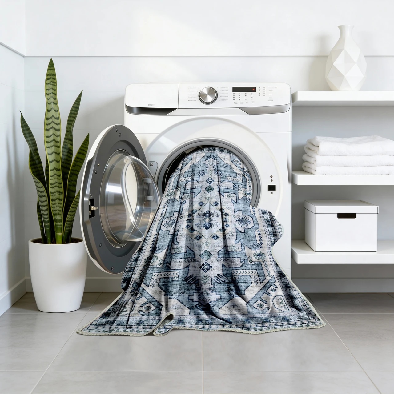 Kathy Ireland Soft Brushed Flannel Washable Rug product image