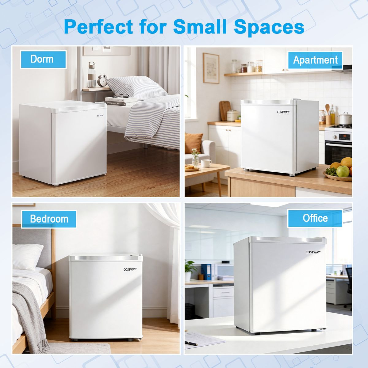 Mini Fridge with Chiller Compartment product image