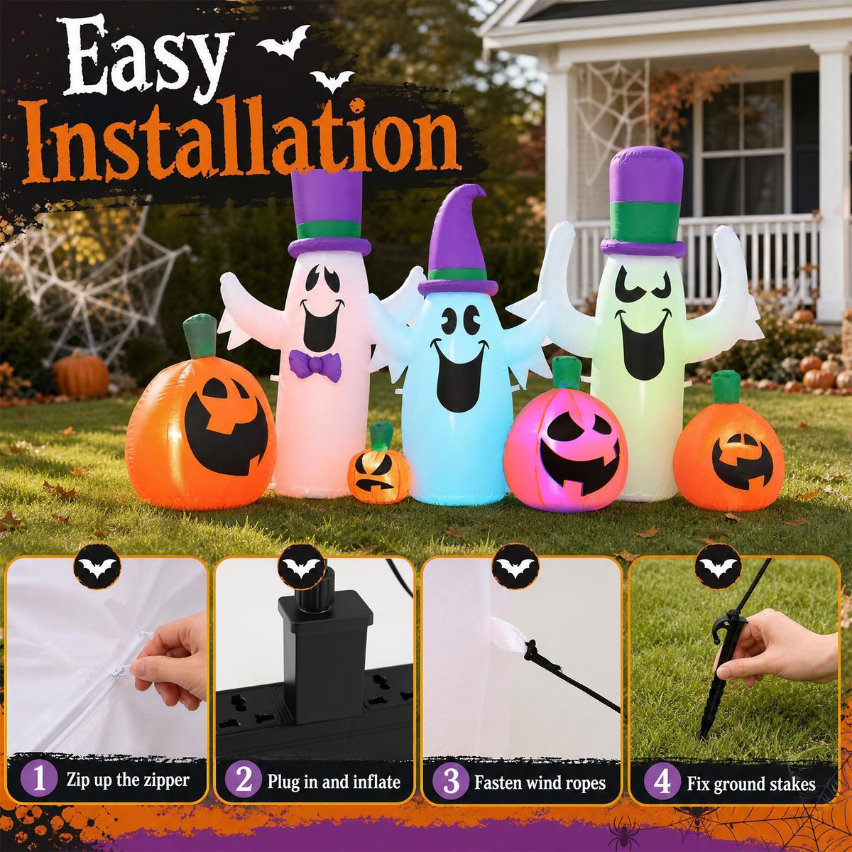 Inflatable Halloween Ghosts product image