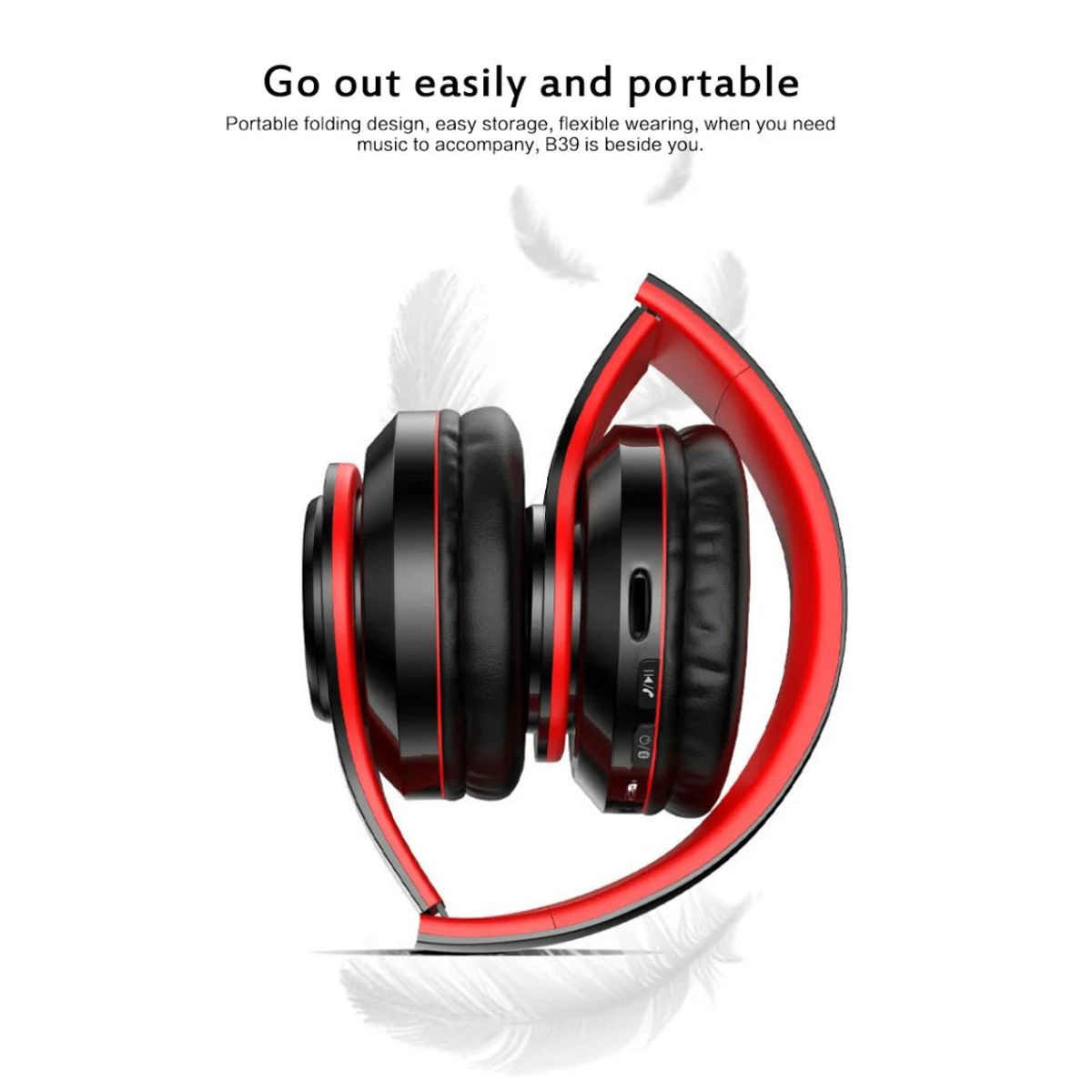 Wired Headphones with Adjustable Headband product image