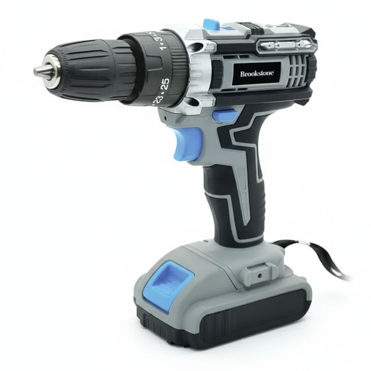 Brookstone 21V Cordless Power Drill Set – 30 Piece Tool Kit with Carry Case product image