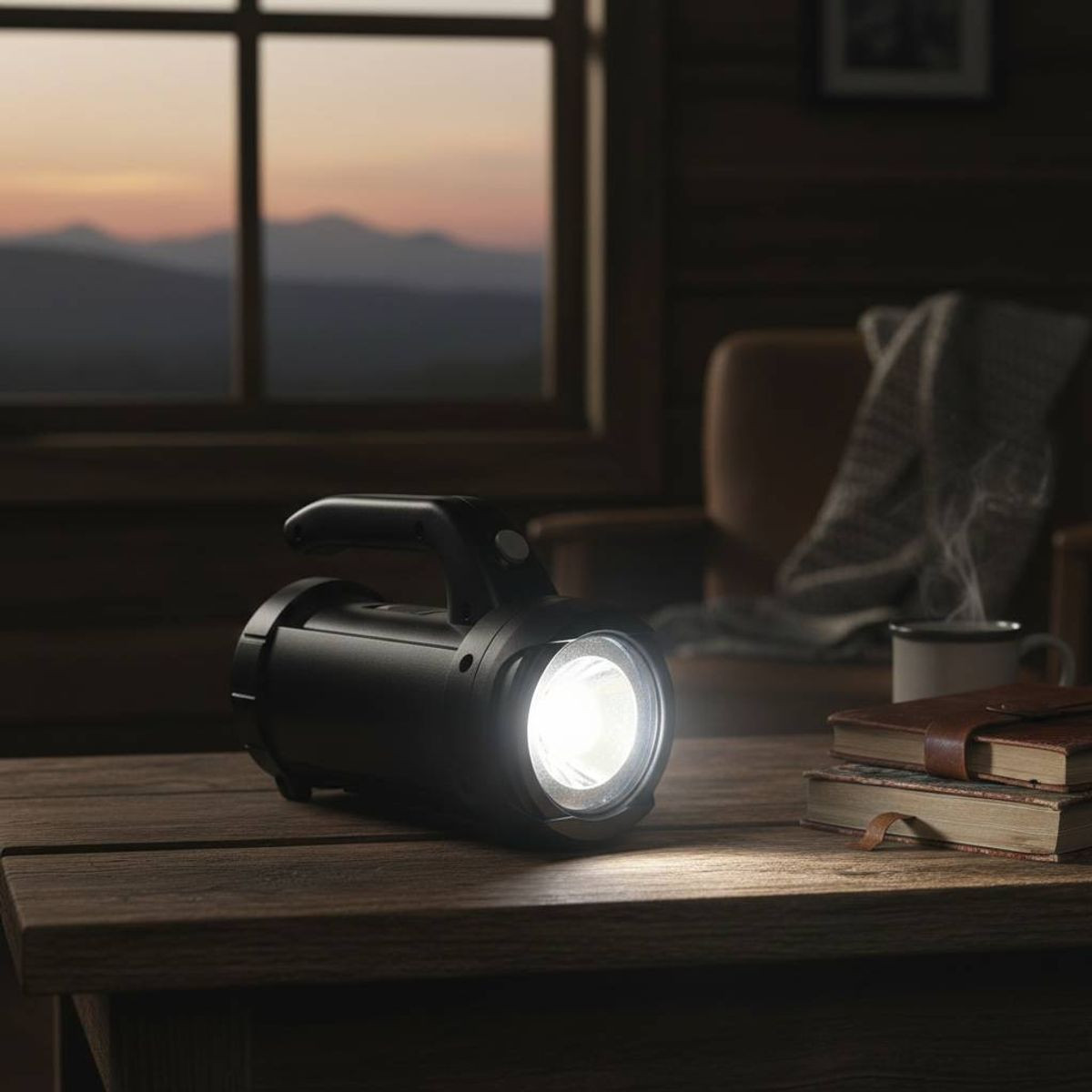 Hand Lantern Flashlight with Built-In 17-Piece Tool Set (80 Lumens) product image