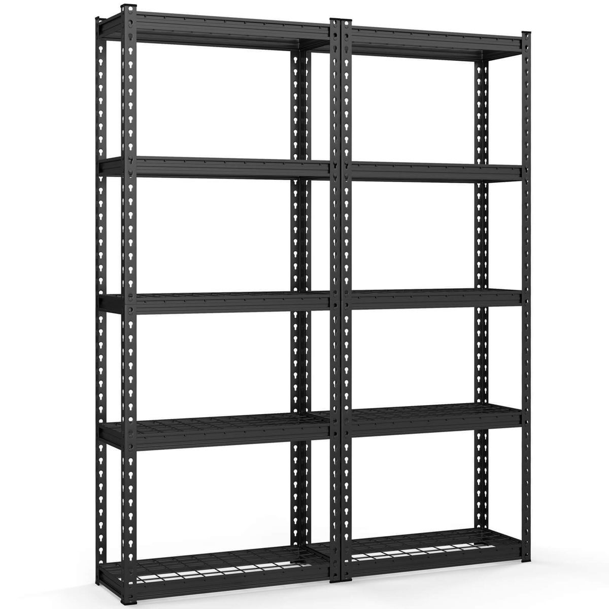 5-Tier Heavy Duty Metal Shelving Unit (Set of 2) product image