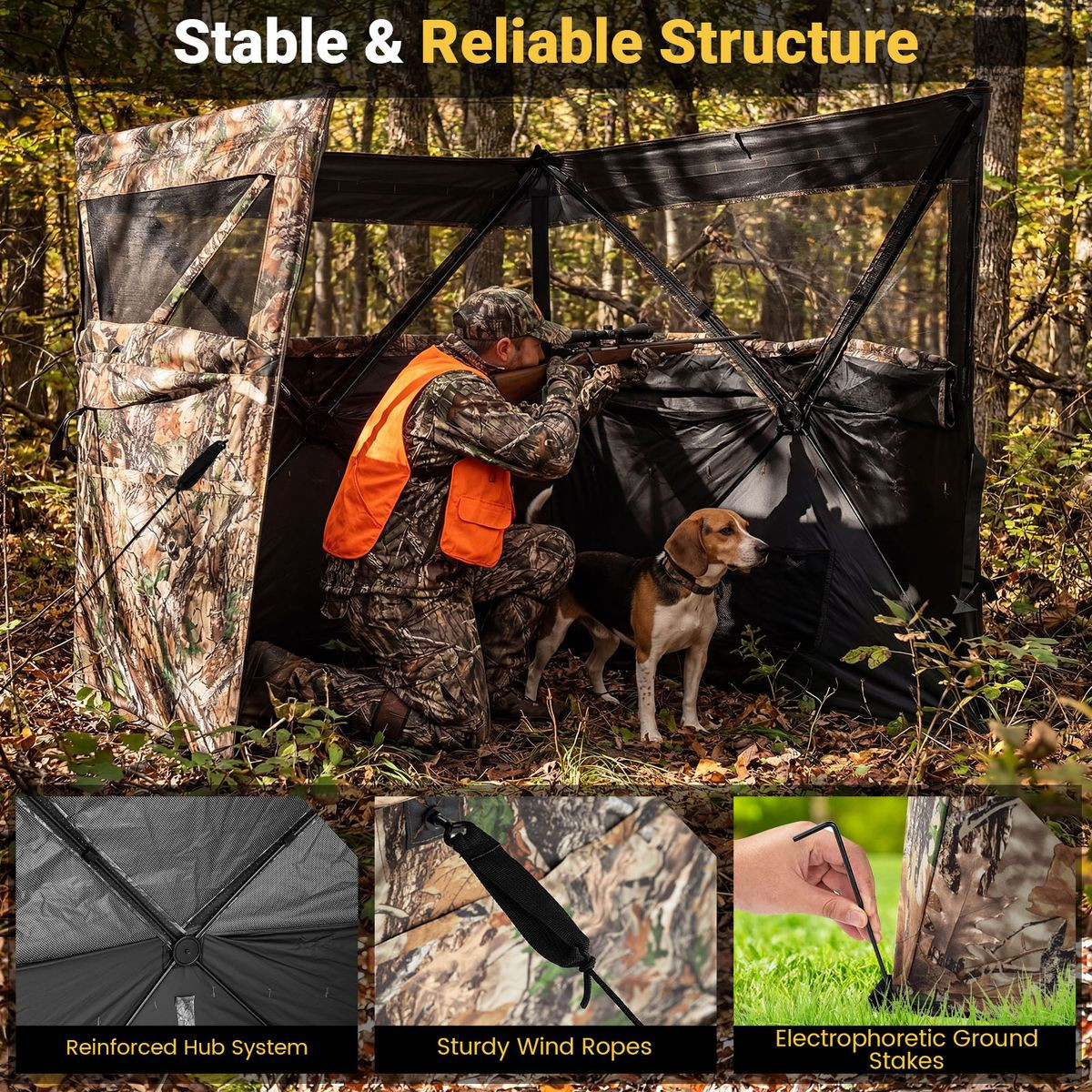 One-Way See-Through Hunting Blind Panel  product image