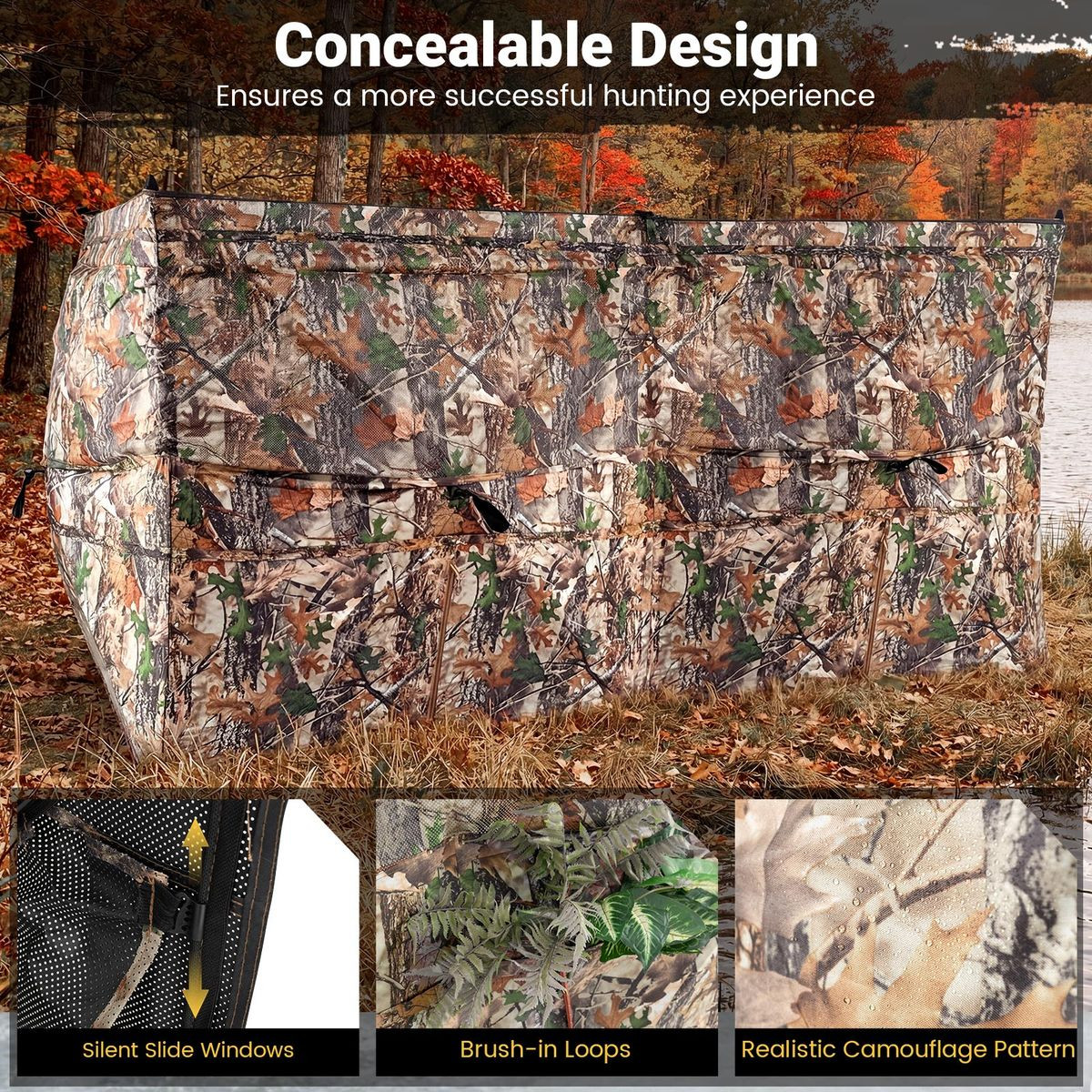 One-Way See-Through Hunting Blind Panel  product image