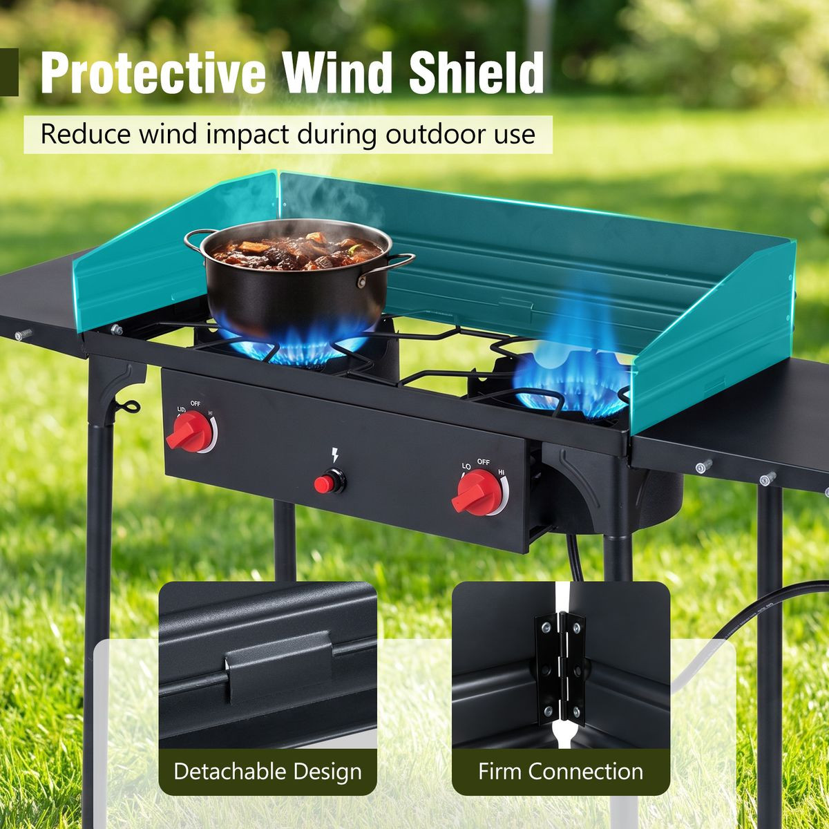 2-Burner Propane Gas Stove product image