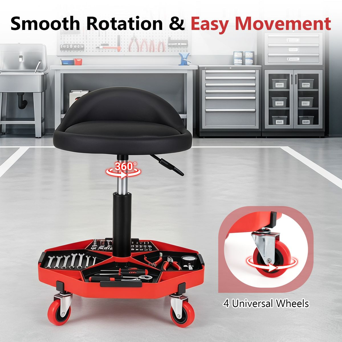 Rolling Mechanic Stool  product image