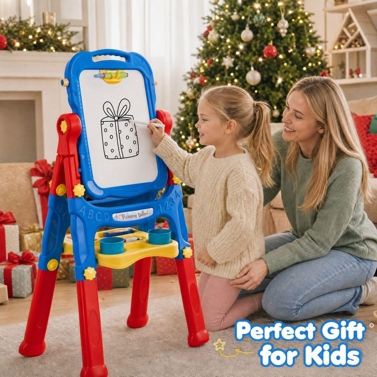 4-in-1 Kids' Art Easel product image